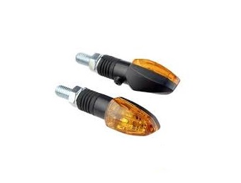 CLIGNOTANT HOMOLOGUE TUNR MICRO TRIANGLE NOIR/ORANGE LA PAIRE