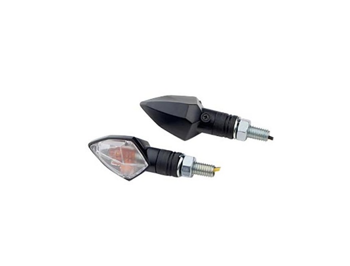 CLIGNOTANT TUN�R RUBIS NOIR / TRANSPARENT HOMOLOGUE CE