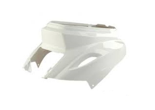 COQUE ARRIERE BLANCHE TUNR SCOOTER MBK/YAMAHA 50 BOOSTER/BWS A PARTIR DE 2004