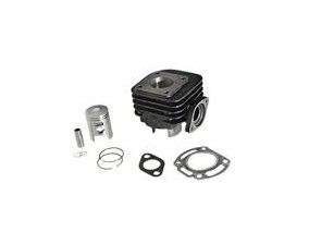 KIT CYLINDRE PISTON 2TPS TEKNIX SANS CULASSE FONTE SCOOTER KYMCO 50 AGILITY / LIKE / DINK / PEOPLE / TOP BOY / SUPER 8 ADMISSION CARTER (SAUF ZX)