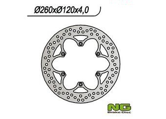 DISQUE DE FREIN AR FIXE ROND NG BRAKE DISC 3501087