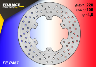 DISQUE DE FREIN SCOOTER FRANCE EQUIPEMENT FE.P467