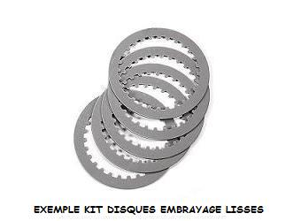 KIT DISQUES EMBRAYAGE LISSES TECNIUM 124055