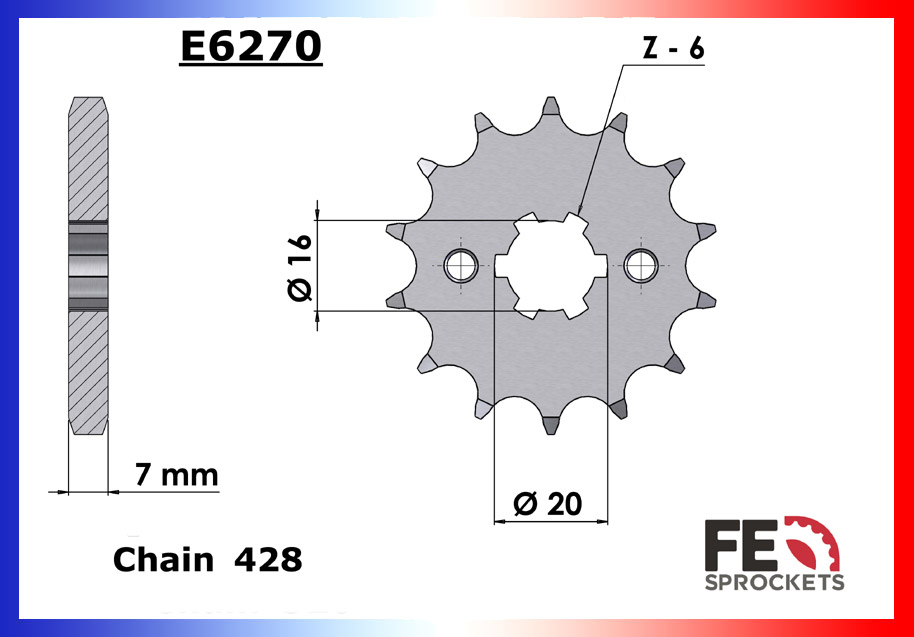 PIGNON ACIER 3224.E6270