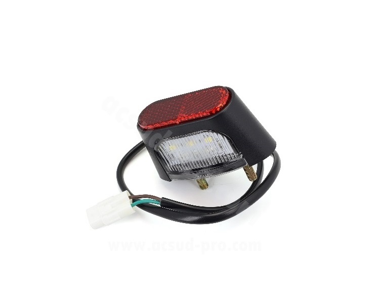 ECLAIRAGE DE PLAQUE A LEDS HOMOLOGUE TNT MOTOR 50 CANCUN EURO 5