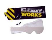 ECRAN JETABLE SCOTT WORKS TEAR OFF POUR SERIE 80/RECOIL/XI PAR 20