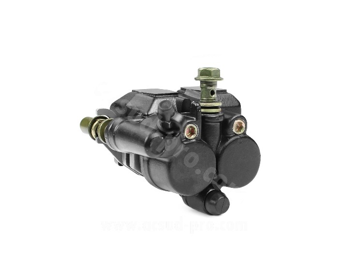 ETRIER DE FREIN HYDRAULIQUE DROIT DOUBLE PISTON SCOOTER CHINOIS AVEC PLAQUETTES