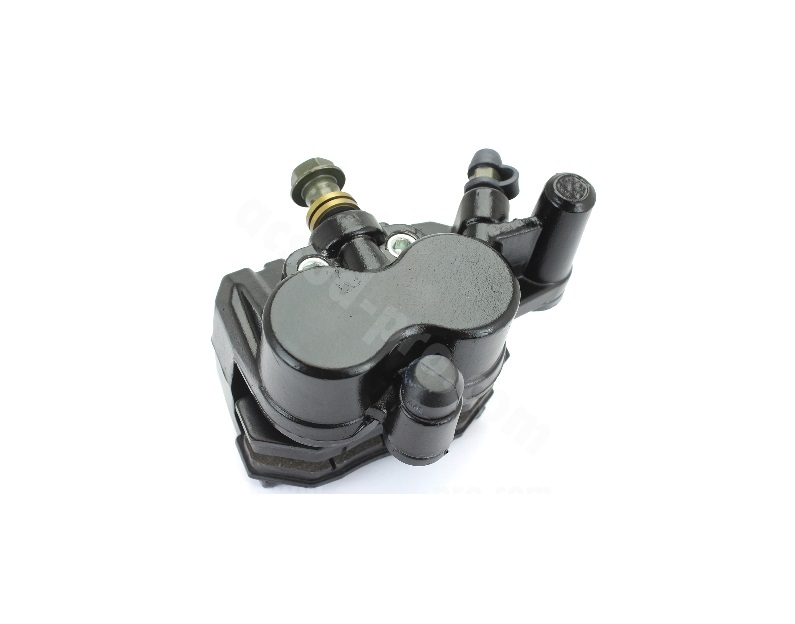 ETRIER DE FREIN HYDRAULIQUE GAUCHE DOUBLE PISTON SCOOTER CHINOIS AVEC PLAQUETTES