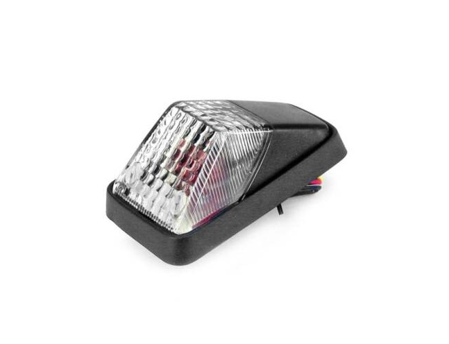 FEU ARRIERE CROSS / ENDURO / SUPERMOTARD UNIVERSEL TRANSPARENT