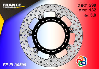 DISQUE DE FREIN AV FLOTTANT ROND OU VAG FRANCE EQUIPEMENT FE.FL30509