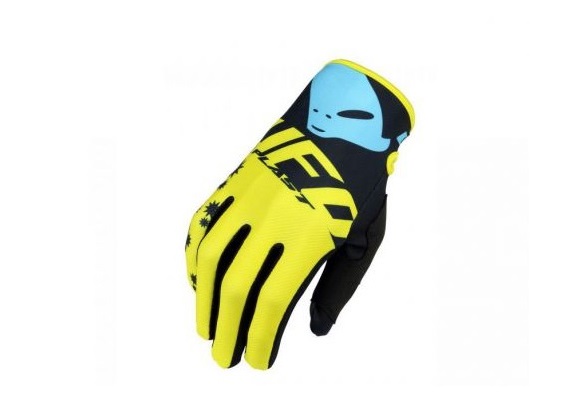 GANTS CROSS UFO MIZAR JAUNE