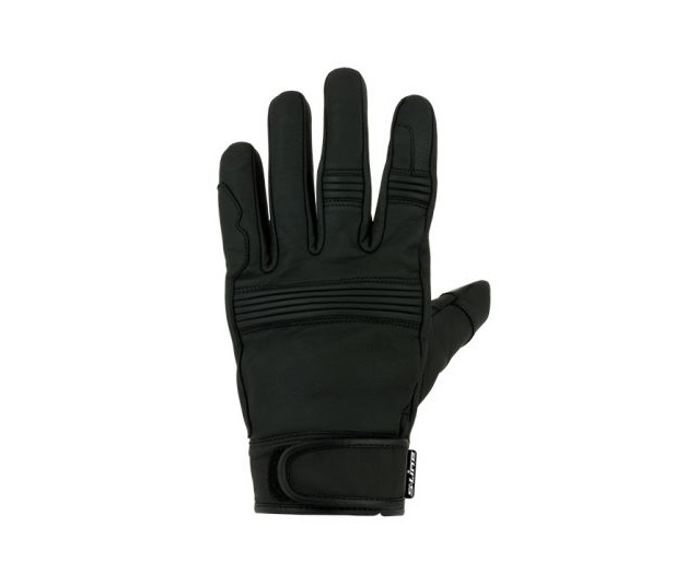 GANTS MI-SAISON CUIR NOIR S-LINE DIGITAL HOMOLOGUE CE