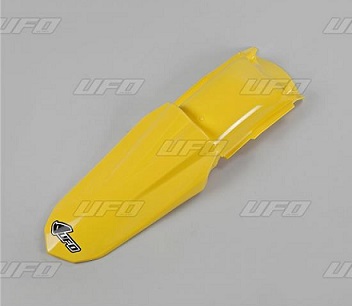 GARDE BOUE ARRIERE JAUNE HUSQVARNA 125 CR/WR 2005-2009 / 250 CR/WR/TC/TE 2005-2013 / 300 WR 2009-2012 / 450 TC/TE 2005-2007 / 510 TC/TE 2005-2007