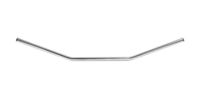 GUIDON CHROME CUSTOM PLAT DIAMETRE 22MM L90-32-H14