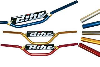 GUIDON PITBIKE ALU MX ONE BLEU/OR/BLANC/TITANE/ROUGE