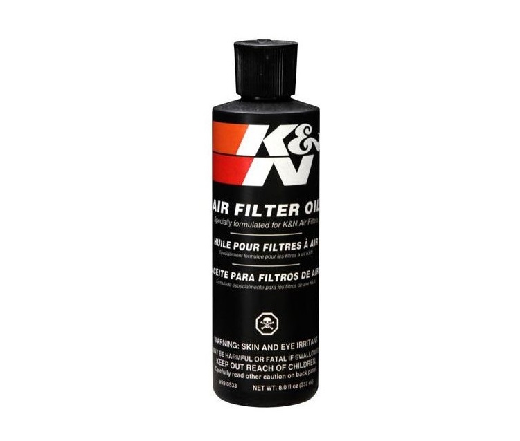 HUILE FILTRE A AIR K&N 237ML OU 3.8 LITRES