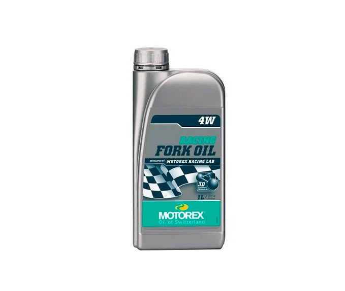 HUILE DE FOURCHE MOTOREX RACING FORK OIL 4W 1 LITRE