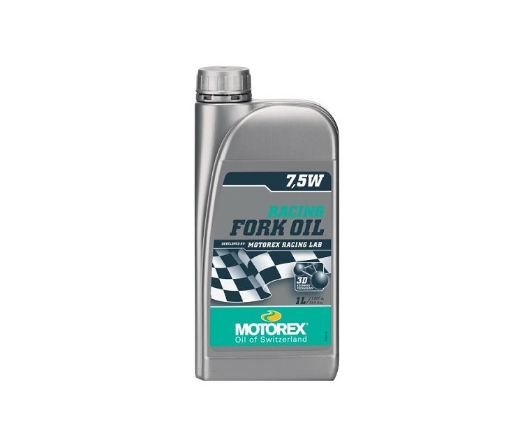 HUILE DE FOURCHE MOTOREX RACING FORK OIL 7.5W 1 LITRE