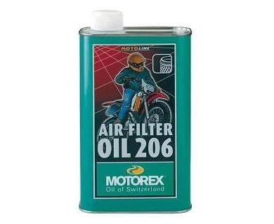 HUILE FILTRE A AIR MOTOREX OIL 206 1 LITRE