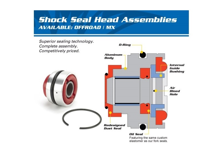 KIT JOINT DE TIGE AMORTISSEUR ALL BALLS HM 250 CRE 2003-2008 / 450 CRE F/X 2003-2008