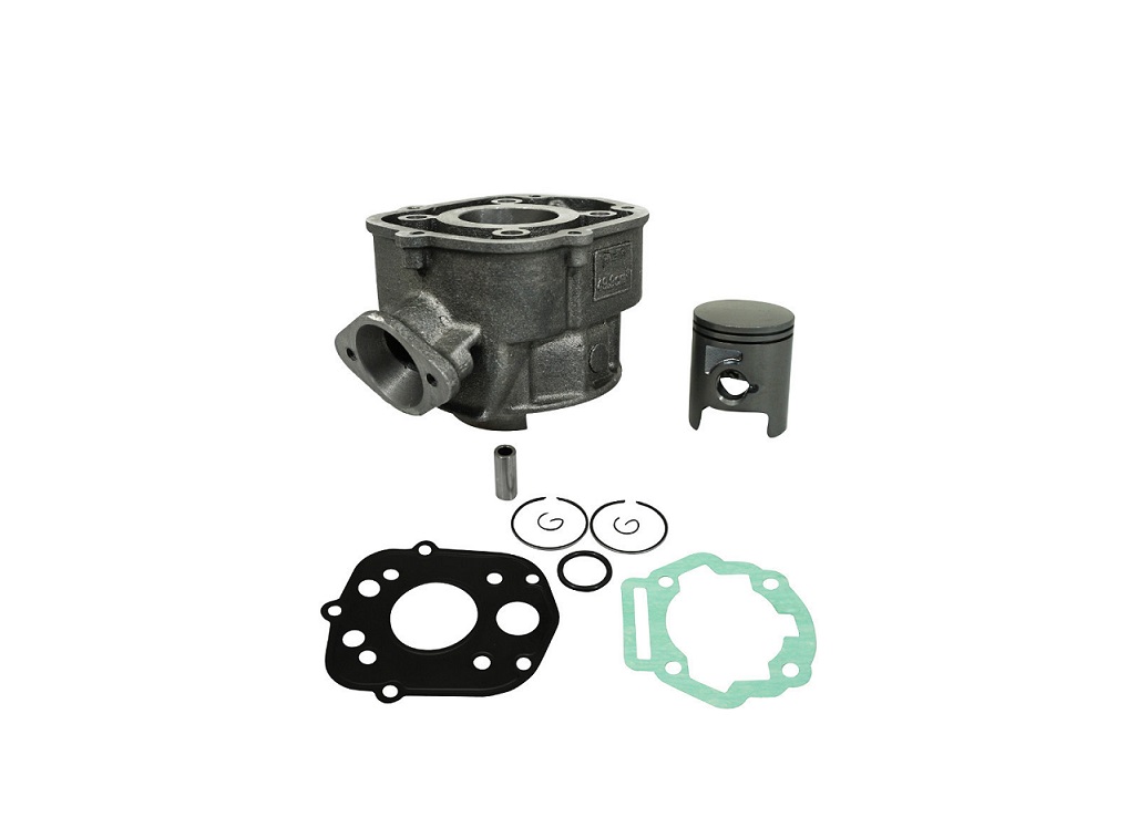 KIT CYLINDRE PISTON 2 TEMPS SANS CULASSE D.40 FONTE DERBI 50 SENDA / GPR - GILERA 50 SMT / RCR A PARTIR DE 2006 REFROIDISSEMENT LIQUIDE
