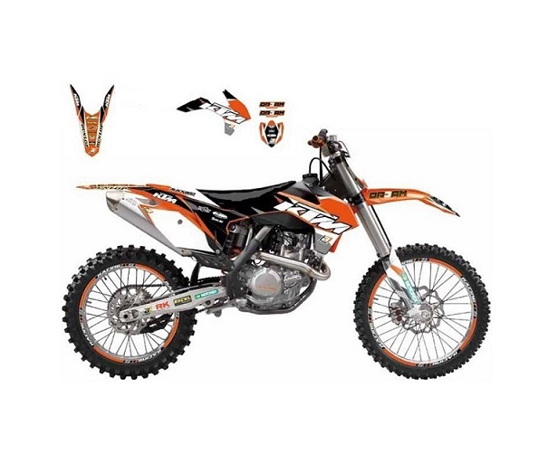 KIT DECO BLACKBIRD DREAM GRAPHIC III KTM SX/SX-F 2001-2004 / EXC/EXC-F 2003-2004