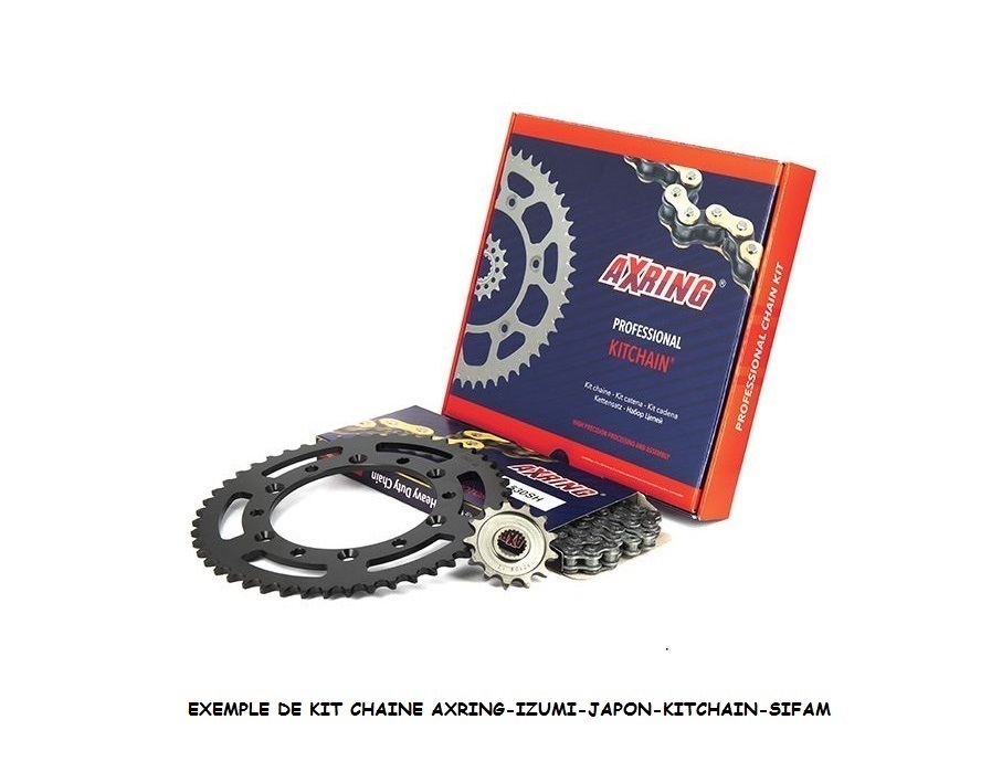 KIT CHAINE HONDA 450 CB DX 1989-1992