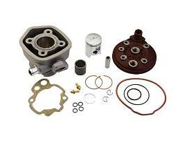 KIT CYLINDRE PISTON 2TPS AVEC CULASSE ALU D.40 POUR MOTEUR MINARELLI AM6 50