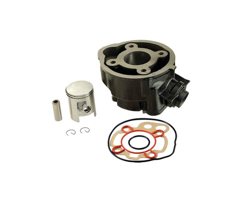 KIT CYLINDRE PISTON 2TPS TEKNIX SANS CULASSE D.40 FONTE POUR MOTEUR 50 MINARELLI AM6