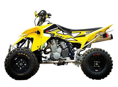 KIT DECO BLACKBIRD DREAM GRAPHIC II JAUNE SUZUKI 400 LTZ 2003-2010