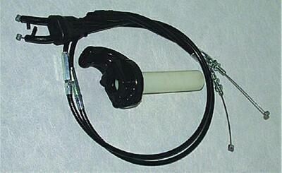 KIT POIGNEE ET CABLES POUR CARBURATEUR KEIHIN FCR37 A 41MM / MIKUNI TM36 & 40MM A PALONNIER