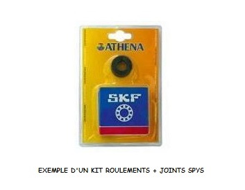 KIT ROULEMENTS DE VILEBREQUIN ET SPYS ATHENA POUR MOTEUR PEUGEOT 50 LUDIX 2004-2012