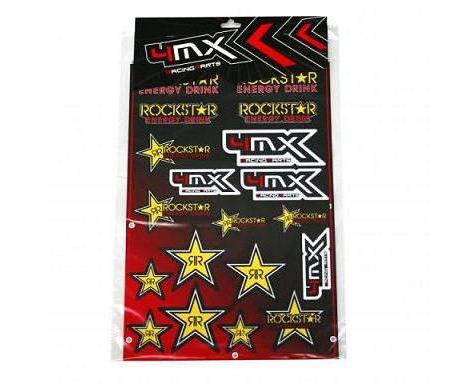 KIT STICKERS ROCKSTAR 