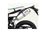 LIGNE ECHAPPEMENT COMPLETE GIANNELLI ALU YAMAHA 125 WR R ENDURO/WR X SUPERMOTARD 2009-2013