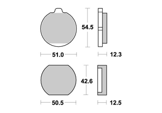 PLAQUETTES DE FREIN AV BENDIX MA10