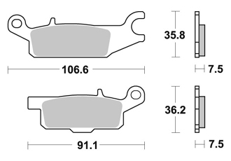 PLAQUETTES DE FREIN AV AP RACING LMP450OR