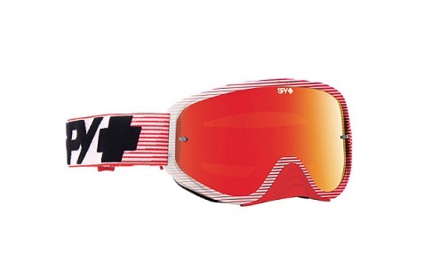 LUNETTE CROSS SPY WOOT RACE RED FLASH ROUGE ECRAN MIROIR ROUGE AFC