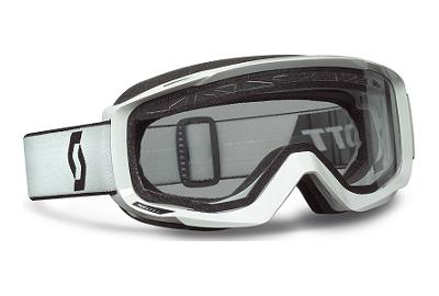 LUNETTE CROSS SCOTT SPLIT OTG ENDURO BLANC SPECIAL PORTEUR DE LUNETTES