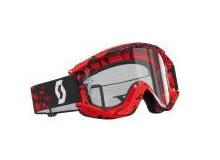 LUNETTE CROSS SCOTT RECOIL XI PRO TETHER ROUGE CLEAR WORKS