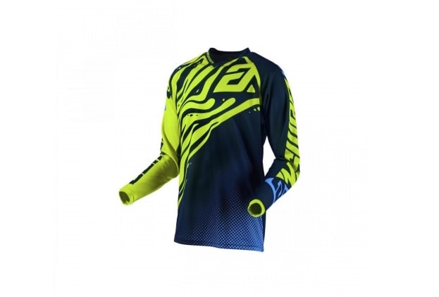 MAILLOT CROSS ANSWER SYNCRON FLOW HYPER ACID/MIDNIGHT/ASTANA