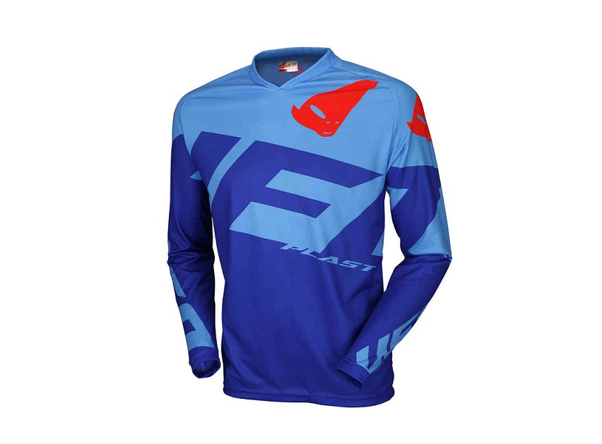 MAILLOT CROSS UFO MIZAR BLEU