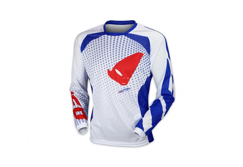 MAILLOT CROSS UFO PROTON BLANC