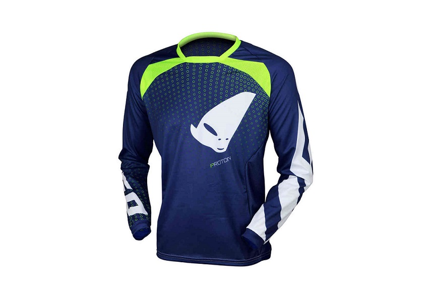 MAILLOT CROSS UFO PROTON BLEU