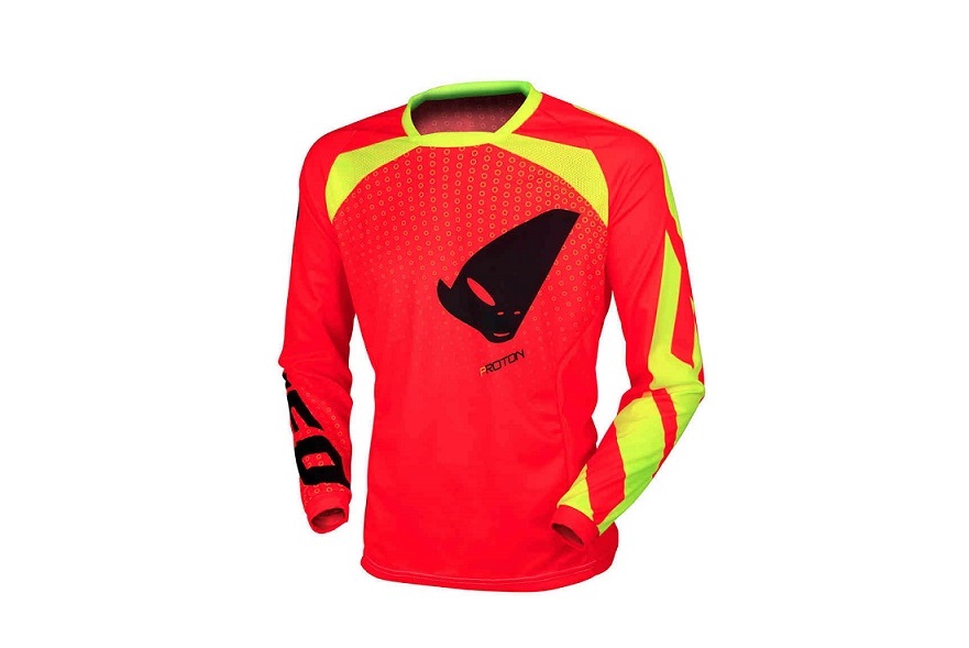 MAILLOT CROSS UFO PROTON ROUGE