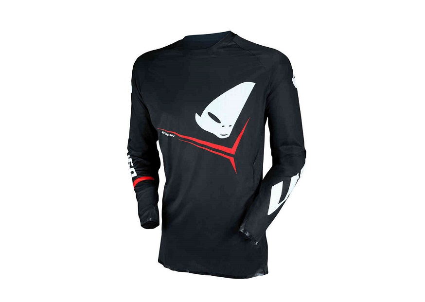 MAILLOT CROSS UFO SLIM EGON NOIR