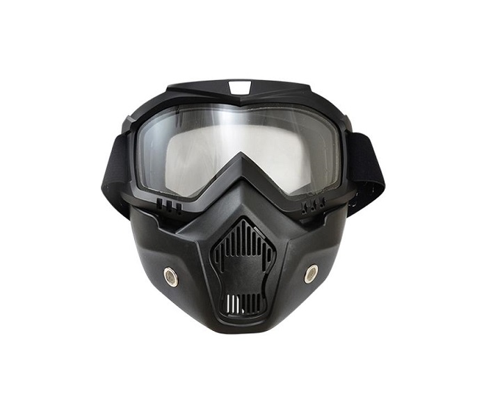 MASQUE CASQUE JET TRENDY 19 T-101 DARK KNIGHT NOIR MAT