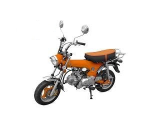 MINI MOTO TNT MOTOR CITY 4 TEMPS 125CC ORANGE EURO 4 ( EFI  CBS )