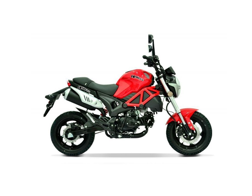 MINI MOTO MAGPOWER BOMBERS 4 TEMPS  50CC ROUGE EURO 4