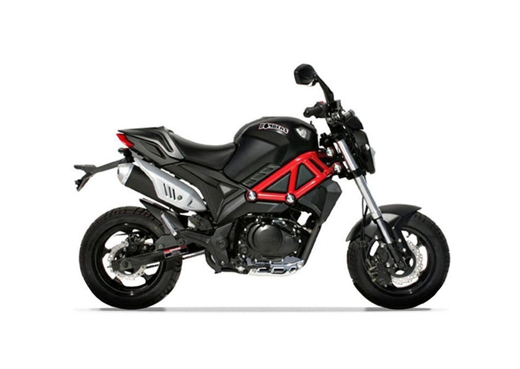 MINI MOTO MAGPOWER BOMBERS 4 TEMPS 125CC NOIR BRILLANT EURO 4