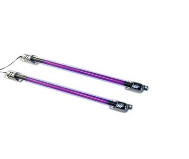 NEON ULTRAVIOLET (U.V) AVEC TRANSFORMATEUR TUNR TUBE DIAMETRE 10 LONGUEUR 20CM - LA PAIRE